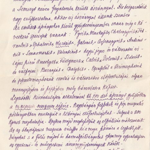 Fülöpp Béla levele Koch Sándorhoz (4. oldal)
